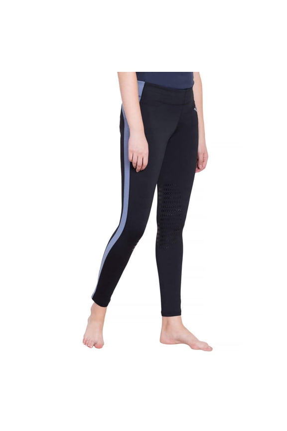 TuffRider Ladies Ventilated Tight S Black/Charcoa