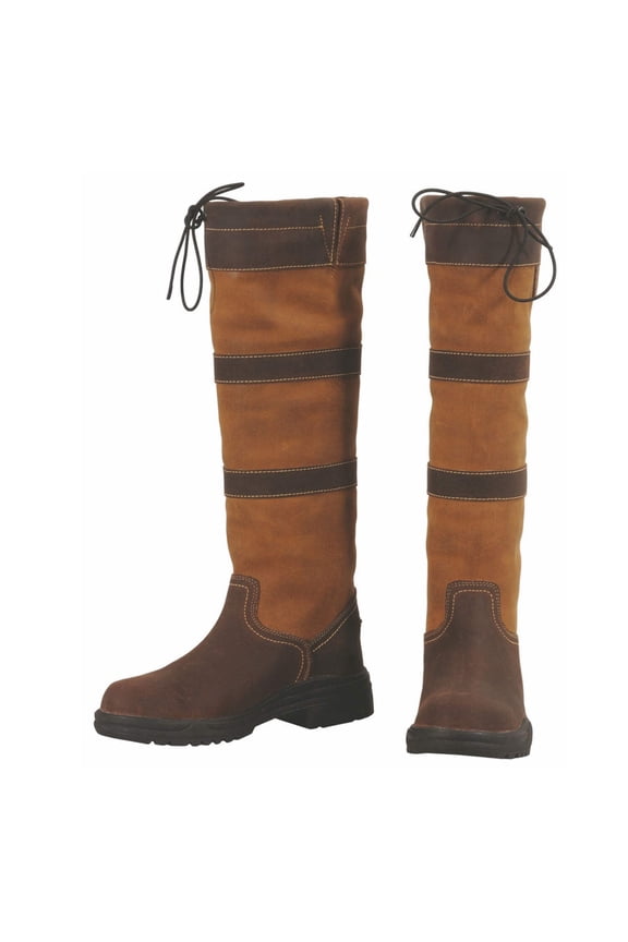 TuffRider Lexington Child's Waterproof Tall Boot - CHOCOLATEFAWN\2