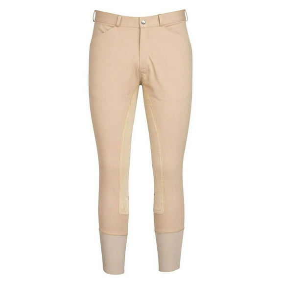 TuffRider Men's Knitted Denim Full Seat Patrol Breeches