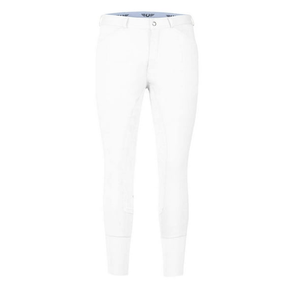 TuffRider Men's Knitted Denim Full Seat Patrol Breeches