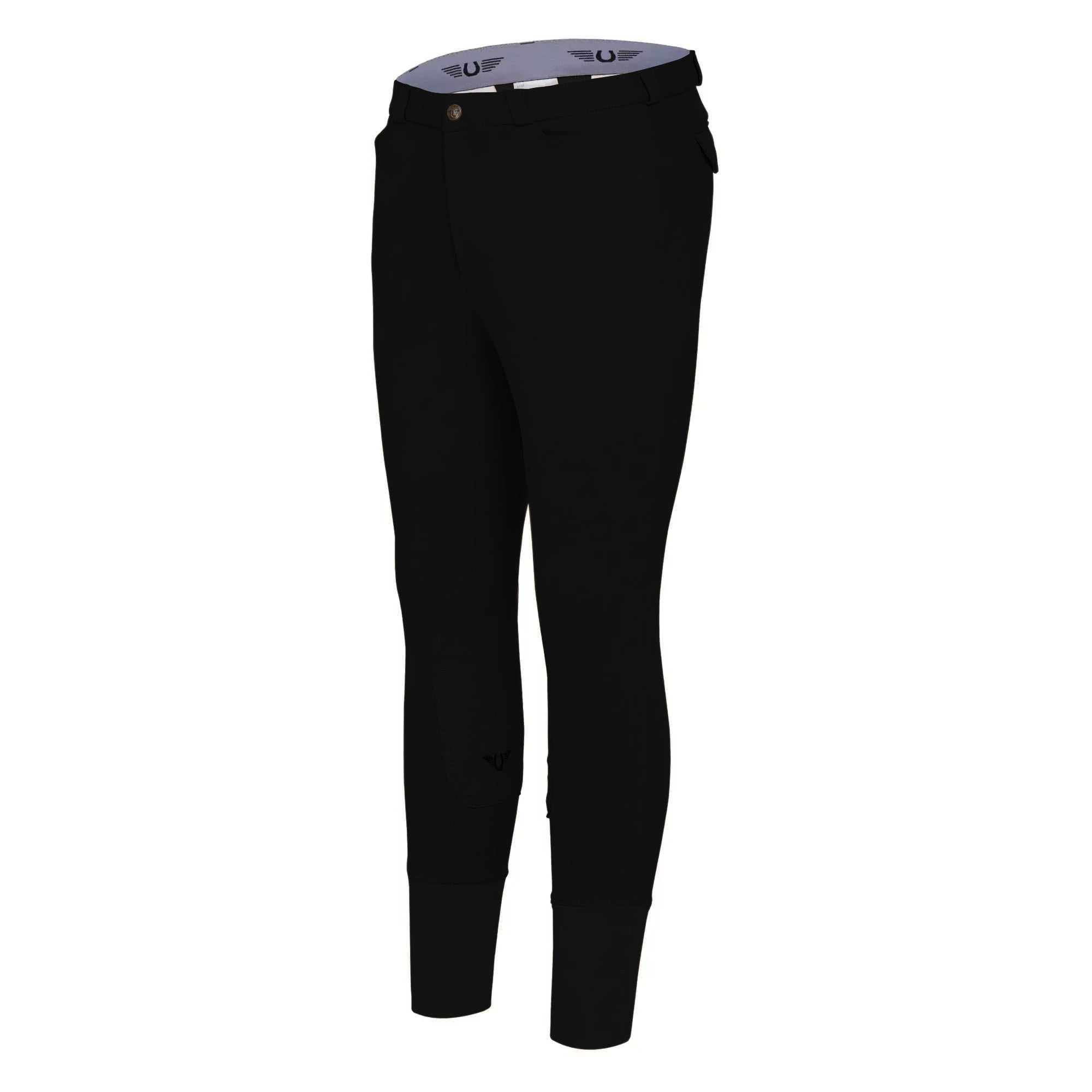 TuffRider Men's Patrol Knee Patch Breeches BLACK 36