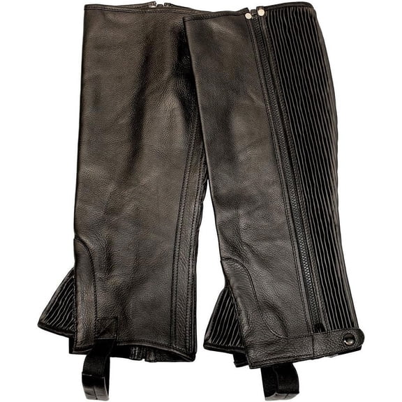 TuffRider Plus Rider Full Grain Equestrian Half Chaps | Horse Riding Chaps