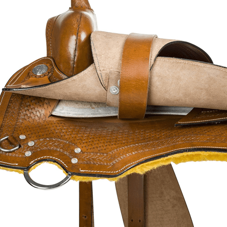TuffRider Ranger Trail and Pleasure Western Saddle- Tan- 16- Regular