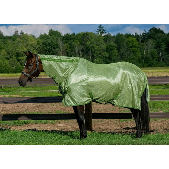 TuffRider Sport Mesh Combo Neck Fly Sheet 75 Sage