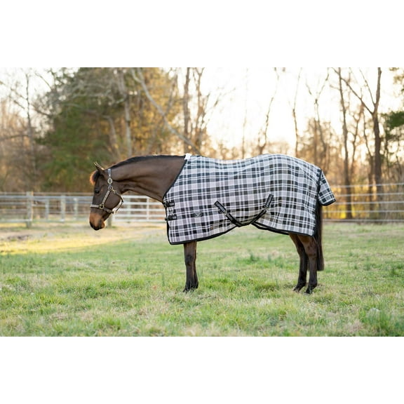 TuffRider Texilene FlyShield sheet -Black /Grey -78