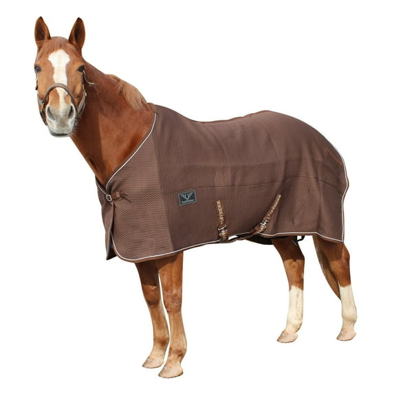 TuffRider Thermo Manager Stable Sheet with Contrast Piping