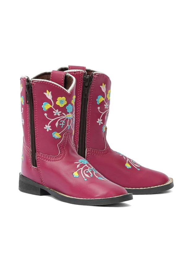 Toddler Floral Cowgirl Western Boot