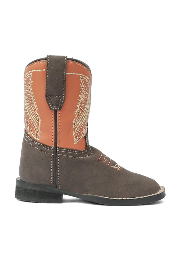 TuffRider Toddler Big Bend Rounded Toe Western Boot