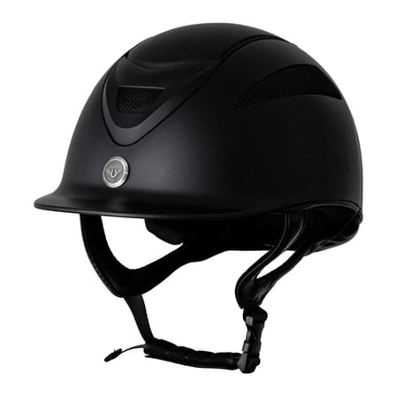 TuffRider Ventek Air Equestrian Horse Riding Helmet-Black-Small