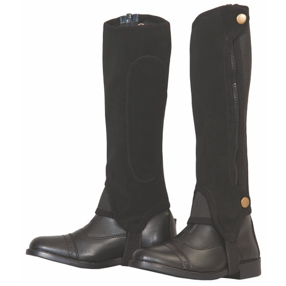 TuffRider Washable Children's Half Chaps XXS BLACK