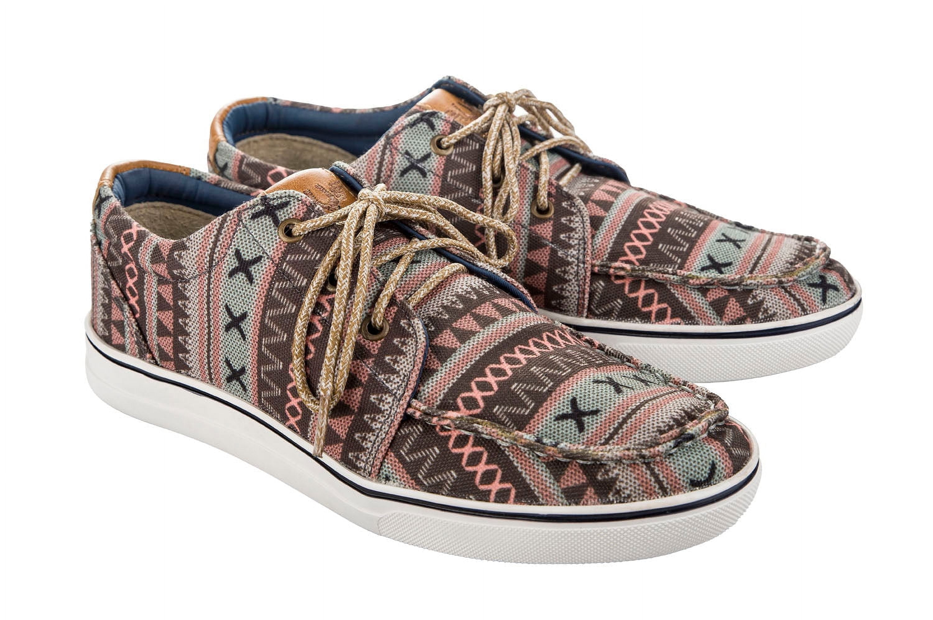 Diagonal Stripes - Inspired By Taylor Swift - Sustainably Made Women’s lace-up canvas shoes main image 1