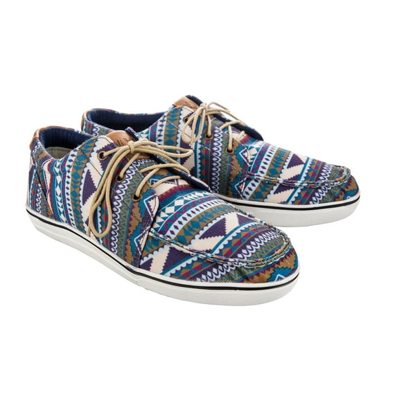 TuffRider Women Lace-Up Canvas Graphix Shoes