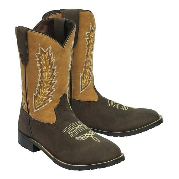 TuffRider Youth Biscayne Square Toe Western Boot