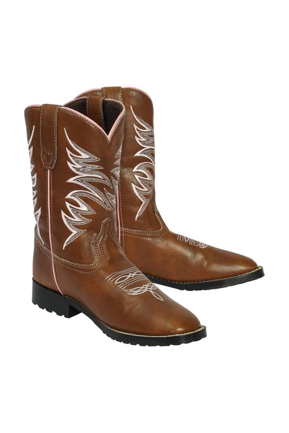 TuffRider Youth Channel Islands Square Toe Western Boot