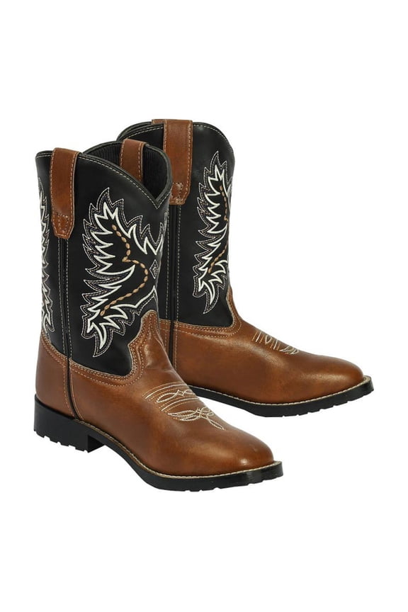 TuffRider Youth Olympic Square Toe Western Boot