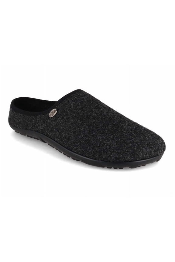 Tuffeln «Barefoot» Zero-Drop Slippers made in Germany, dark grey