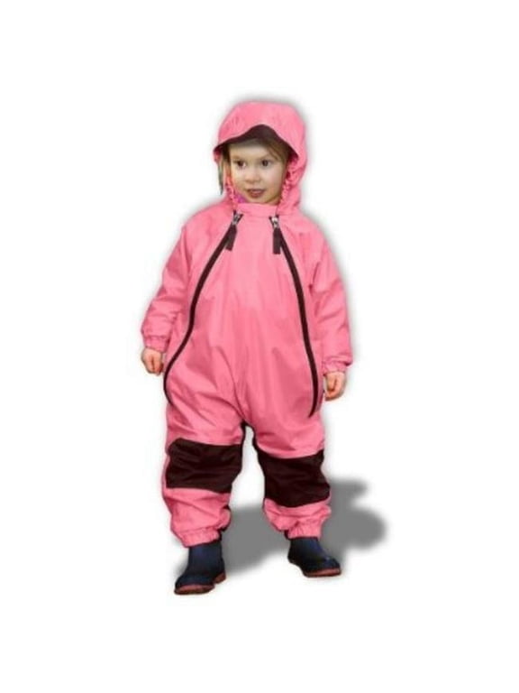 Muddy Buddy Overalls - Pink, 12 Months