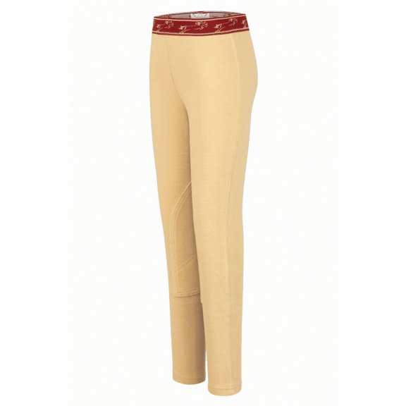 Tuffrider Cotton Schooler Breeches Kid Light Tan 10 Childrens
