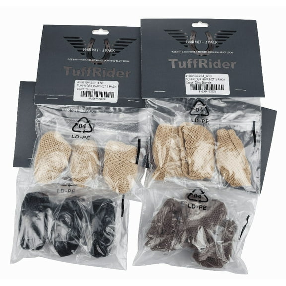 Tuffrider Hair Net 3 Pack