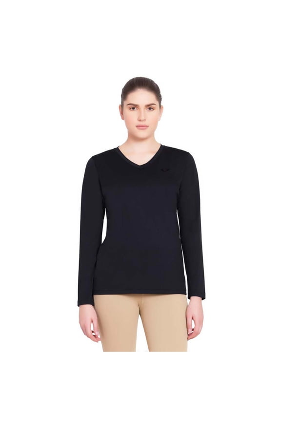 Tuffrider Ladies Taylor Tee Long Sleeve T-Shirt