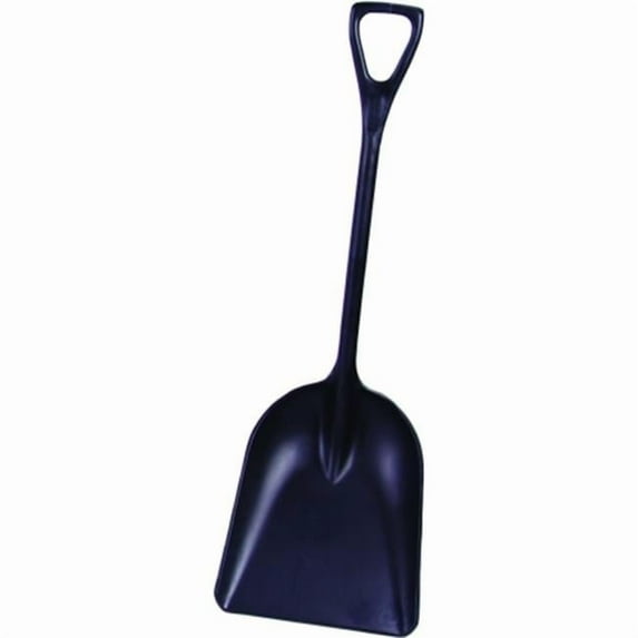 Tuffy 14 in. Poly Scoop Shovel - Black