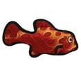 thumbnail image 1 of Tuffy Ocean Creature Fish Red Durable Plush Squeaky Dog Toy, 1 of 8