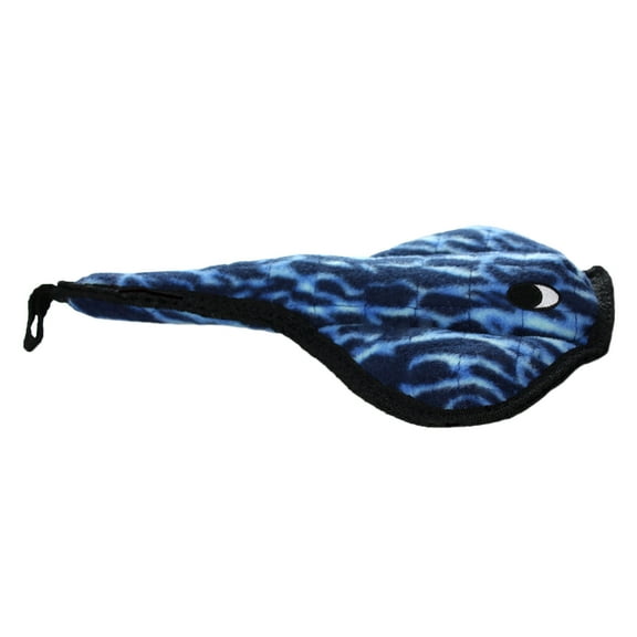 Tuffy Ocean Creature Stingray Durable Plush Squeaky Dog Toy