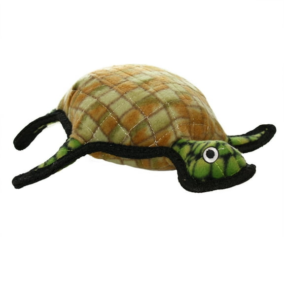 Tuffy Ocean Creature Turtle Durable Plush Dog Toy