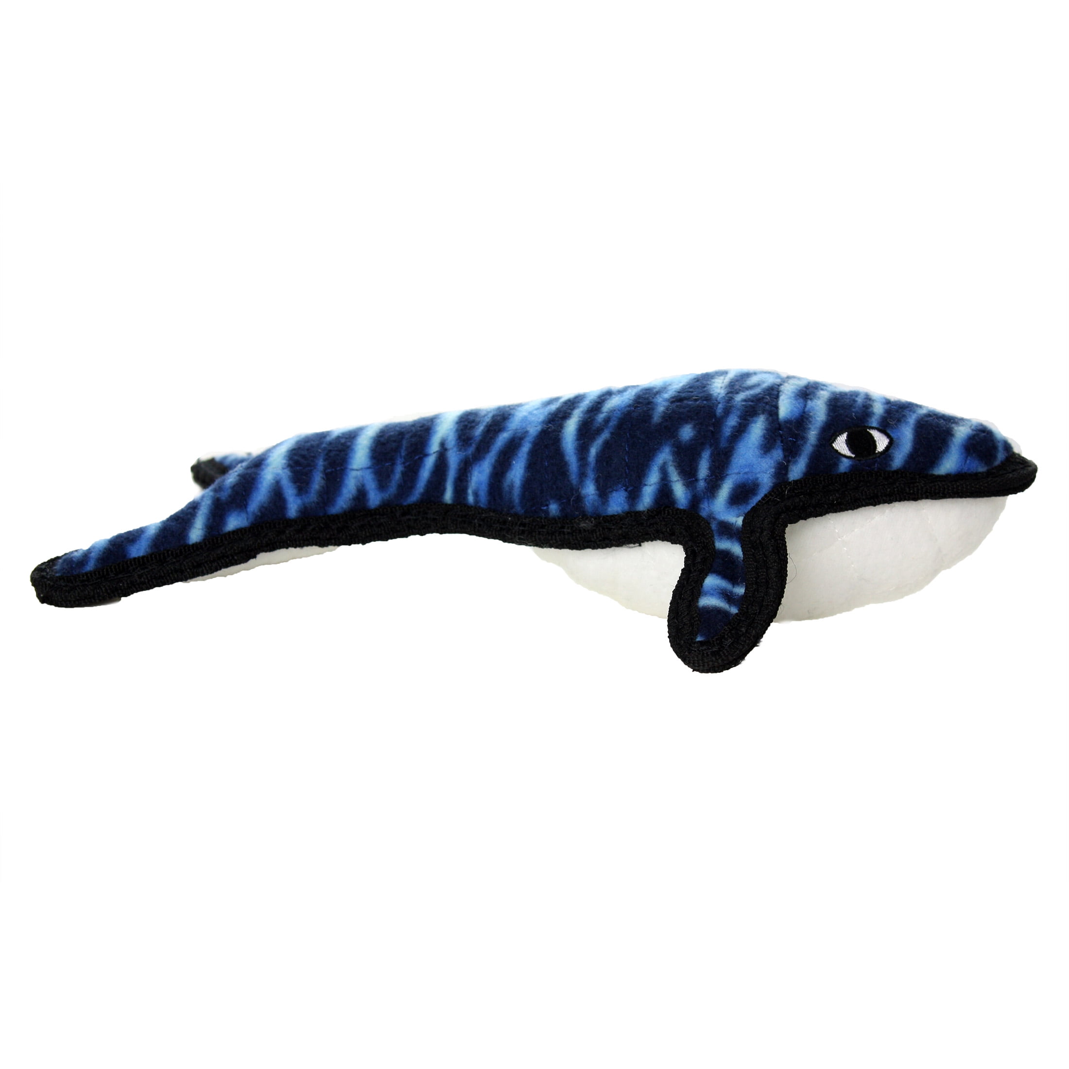Tuffy Ocean Creature Whale Durable Squeaky Plush Dog Toy