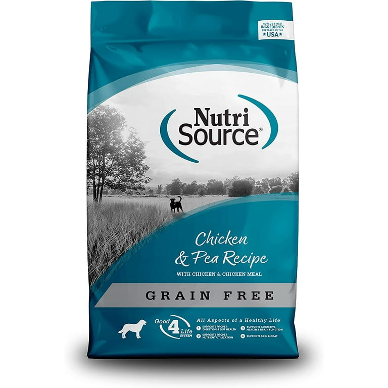 Tuffy S Pet Food Nutrisource Grain Free Chicken Formula Dry Dog Food 5 Pound Walmart