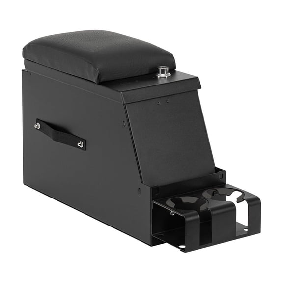 Tuffy Security Products 012-01 Series II 8" Wide Console; Black