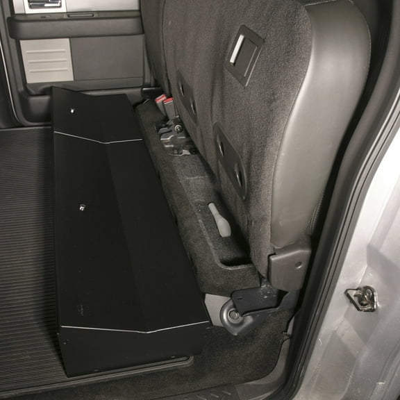 Tuffy Security Products 283-01 Under Seat Lockbox Automotive Cargo Boxes, Black, 51 Pounds