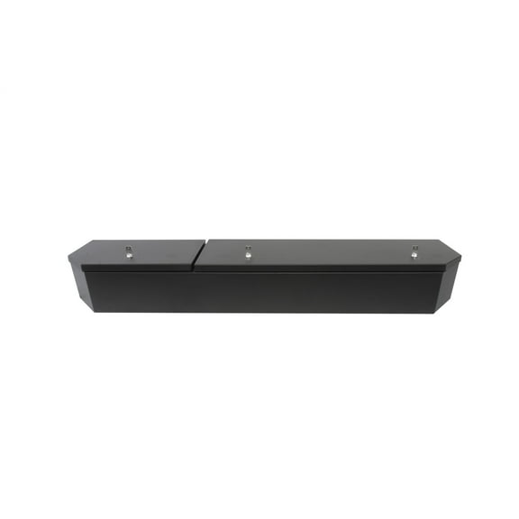 Tuffy Security Products 316-01 Under Seat Lockbox - Full Length; Black; 2015-Current Ford F150 SuperCrew, 2017-Current Ford SuperDuty SuperCrew