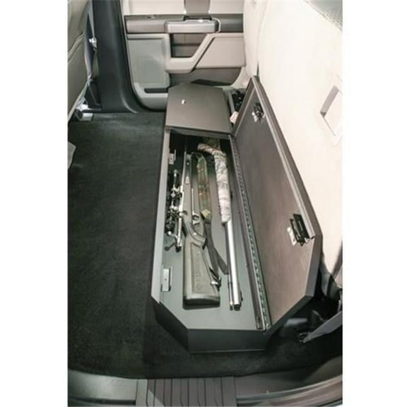 Tuffy Security Products Under Rear Seat Lockbox - Black