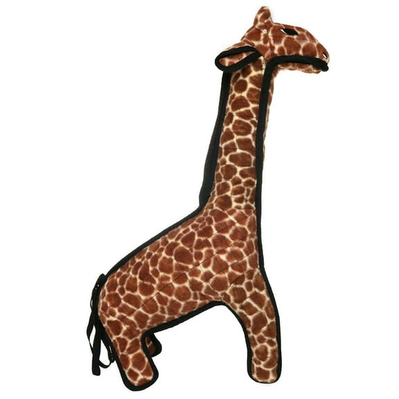Tuffy Zoo Giraffe Durable Plush Dog Toy