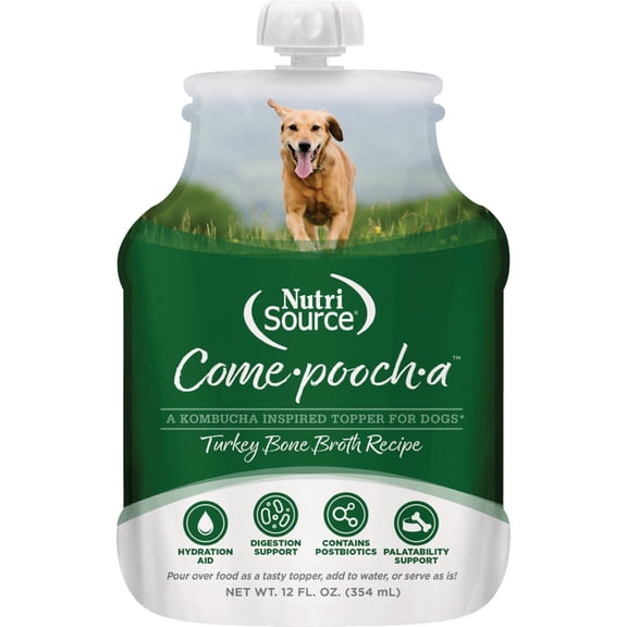 Tuffy's Pet Foods NutriSource Come-Pooch-a Bone Broth Dog Food Topper - Single Pack