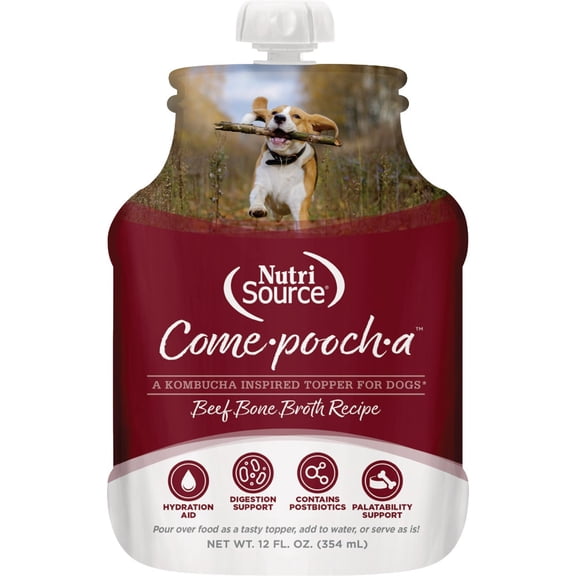 Tuffy's Pet Foods NutriSource Come-Pooch-a Bone Broth Dog Food Topper - Single Pack
