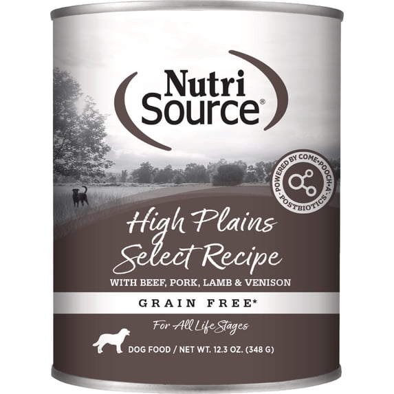 Tuffy's Pet Foods NutriSource Grain Free Wet Dog Food - Pack of 12