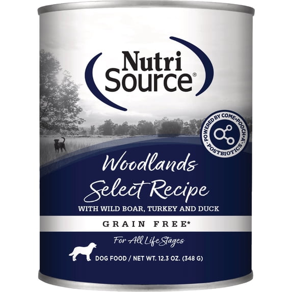 Tuffy's Pet Foods NutriSource Grain Free Wet Dog Food - Pack of 4