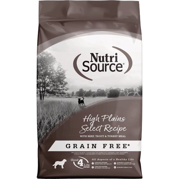 Tuffy's Pet Foods NutriSource High Plains Select Dry Dog Food - Single Pack
