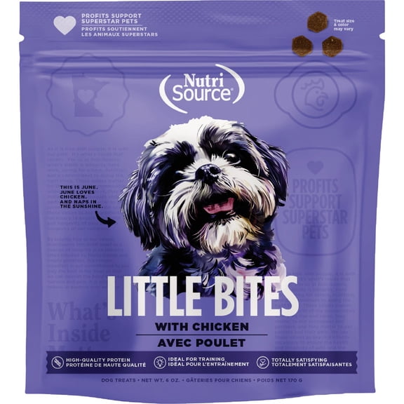 Tuffy's Pet Foods NutriSource Little Bites Dog Treat - Single Pack
