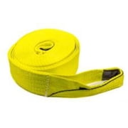 Tuflex TUF27-30 3 in. x 30 ft. Nylon Tow Strap, Yellow