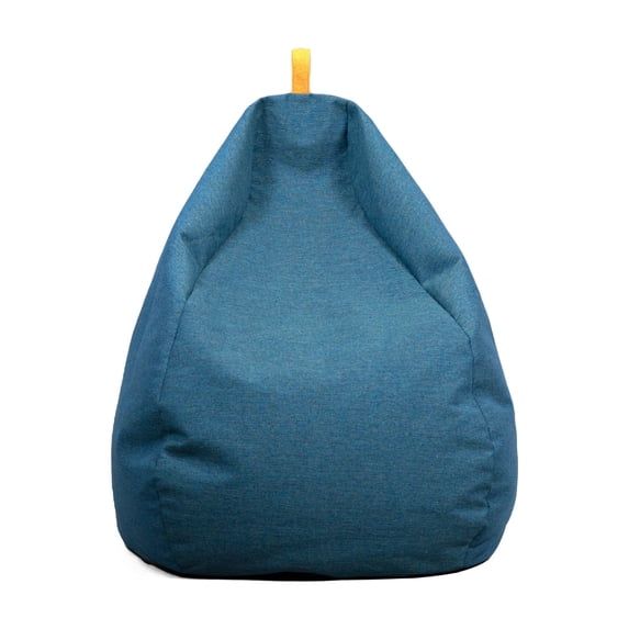 Big Joe Tuft Weatherproof Bean Bag Chair, Lakeshore Intertwist, UV-Protected Fabric, 3 feet Teardrop