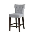 thumbnail image 1 of Tufted Back Counter Stool Grey/Avila, 1 of 5
