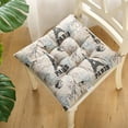 thumbnail image 1 of Tufted Chair Cushions with Ties for Indoor Dining and Kitchen Chairs, 1 of 6
