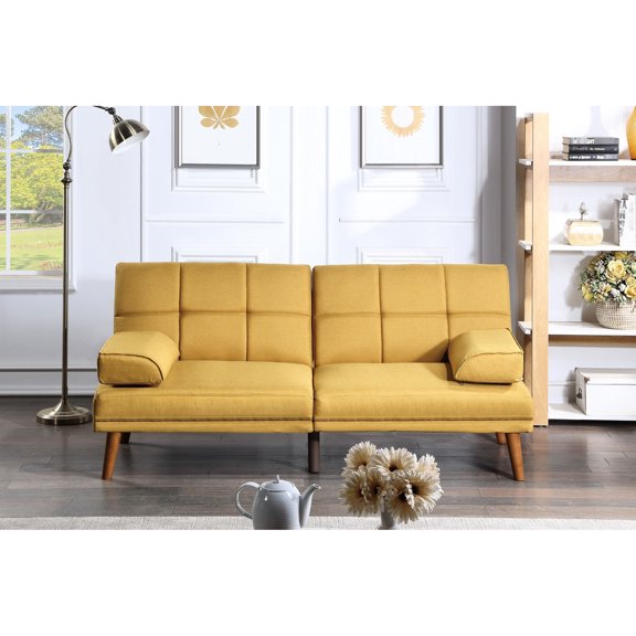 Tufted Couch | Solid Wood Frame | Modern Home Sofa