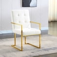 thumbnail image 1 of Tufted Design / For Dining or Living Space / Premium Comfort with Velvet Upholstery, 1 of 7