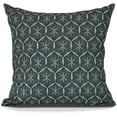thumbnail image 1 of Tufted Geometric Print Pillow, 1 of 2