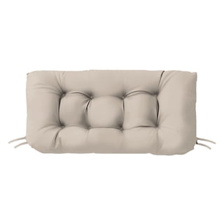 Tufted Large Wicker Outdoor Settee Cushion, 44" x 22", Water and Fade-Resistant, 1 Count