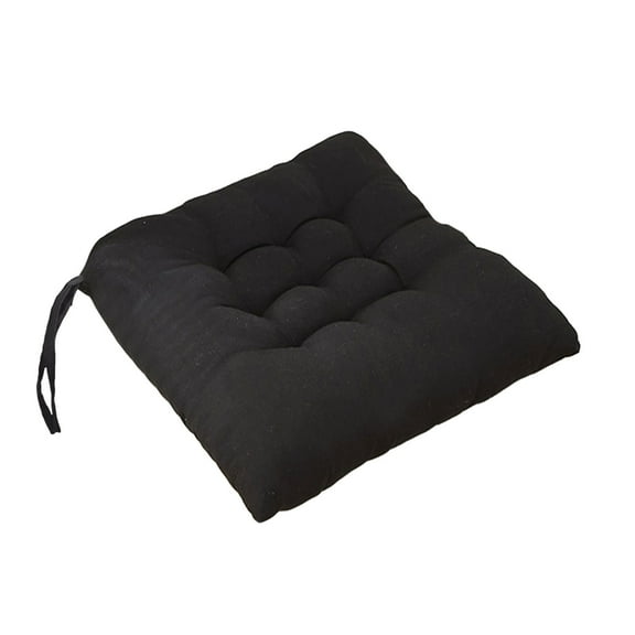 Tufted Memory Foam Chair Cushions for Enhanced Dining Comfort and Supportive Kitchen Seating with Secure Tie Closure